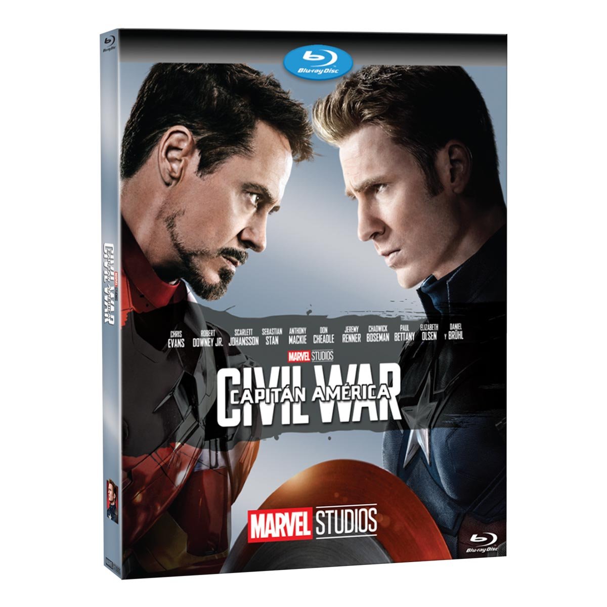 Blu Ray Capitán América Civil War Marvel