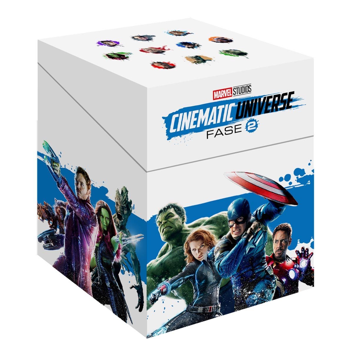 Blu Ray Paquete Especial Universo Marvel Fase 2