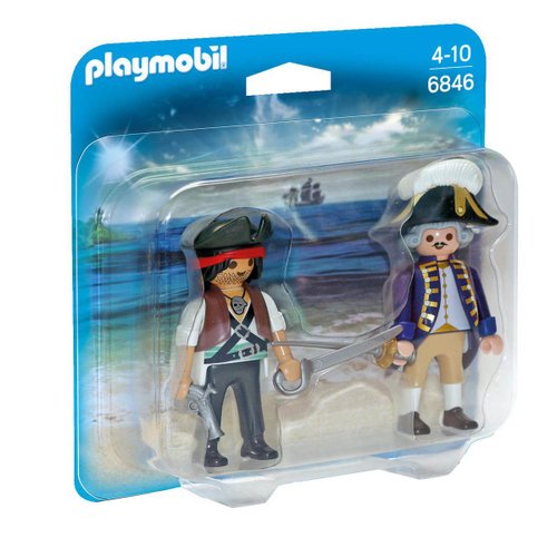 Duo Pack Pirata y Soldado Playmobil