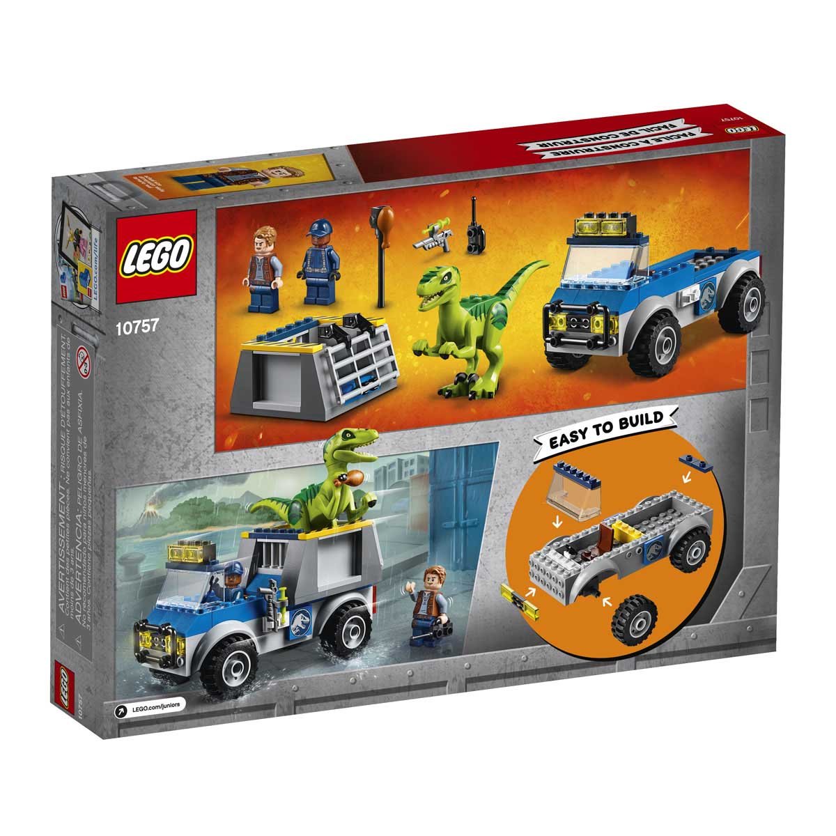 Jurassic World Rapture Capture Lego