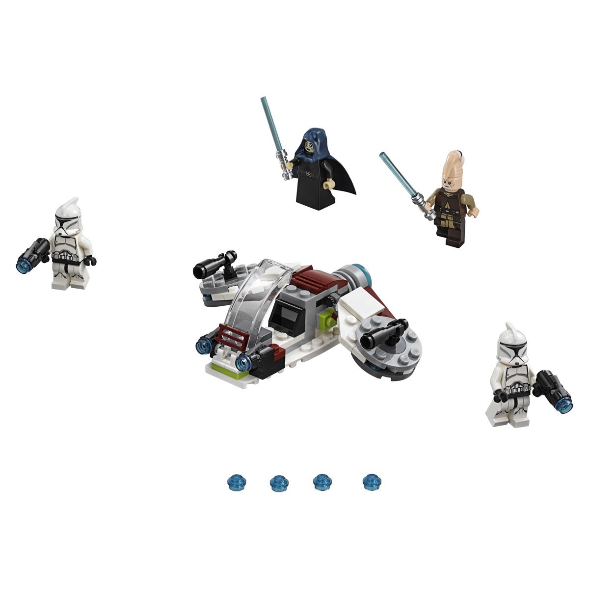 Star Wars Pack de Combate Jedi y Soldados Clones Lego