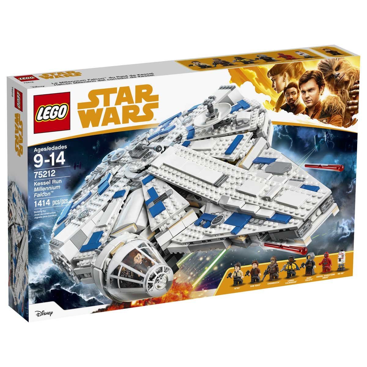 Star Wars Halc&oacute;n Milenario&nbsp;Del Corredor de Kessel Lego
