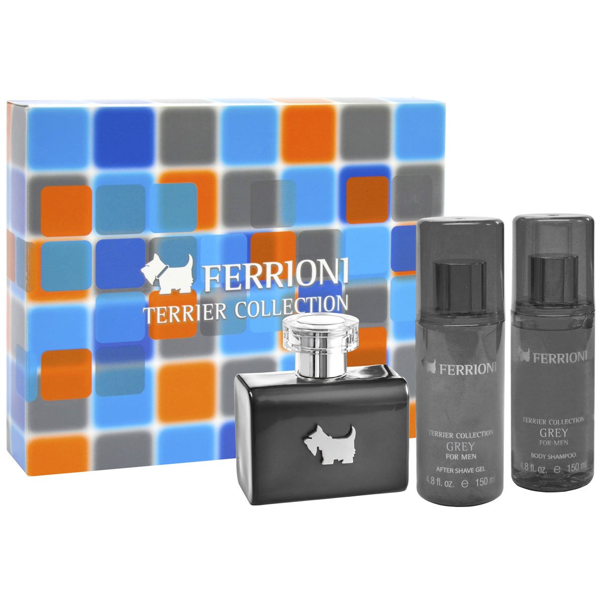 Estuche Ferrioni Terrier Grey Edt
