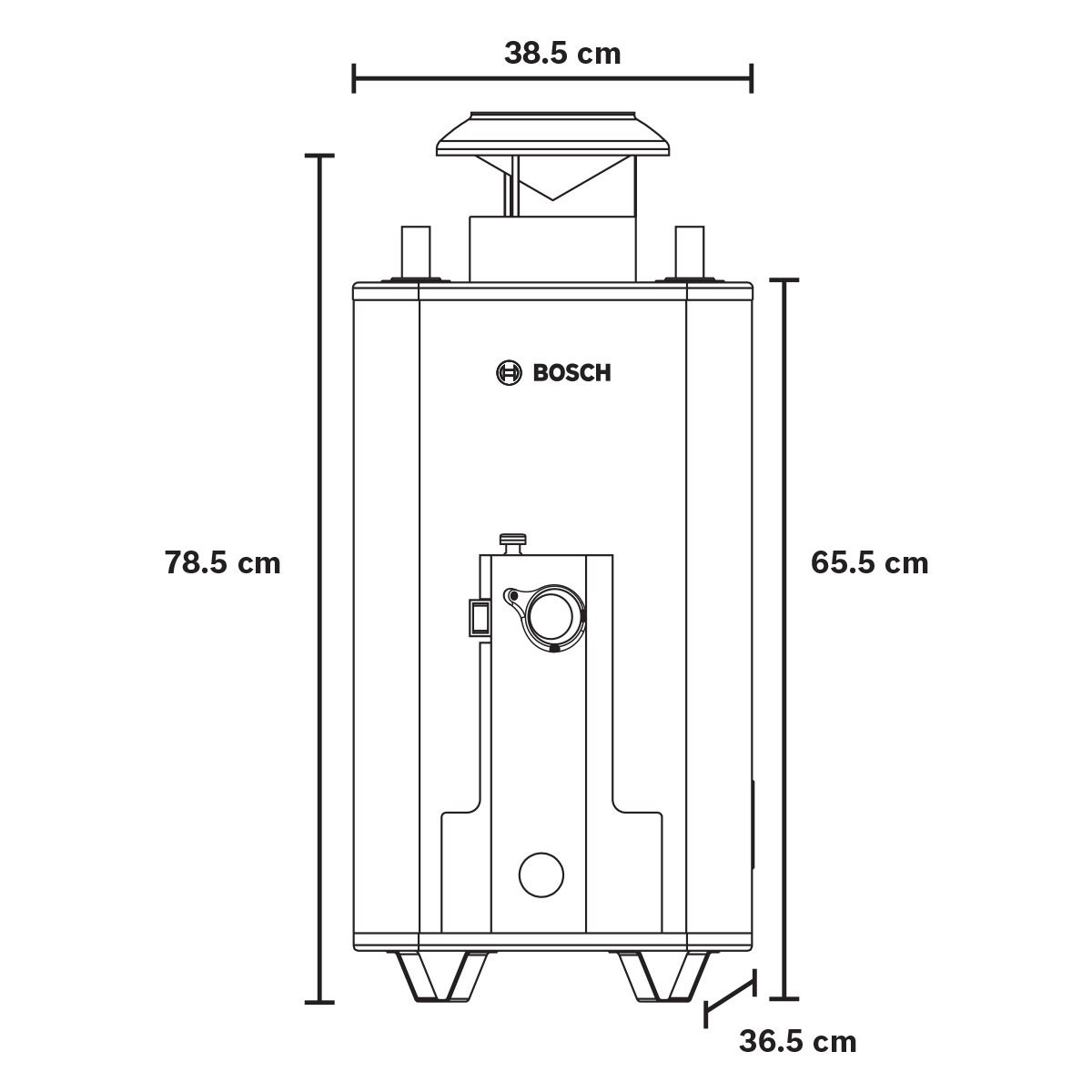 Calentador Recovery 6 Lt Bosch