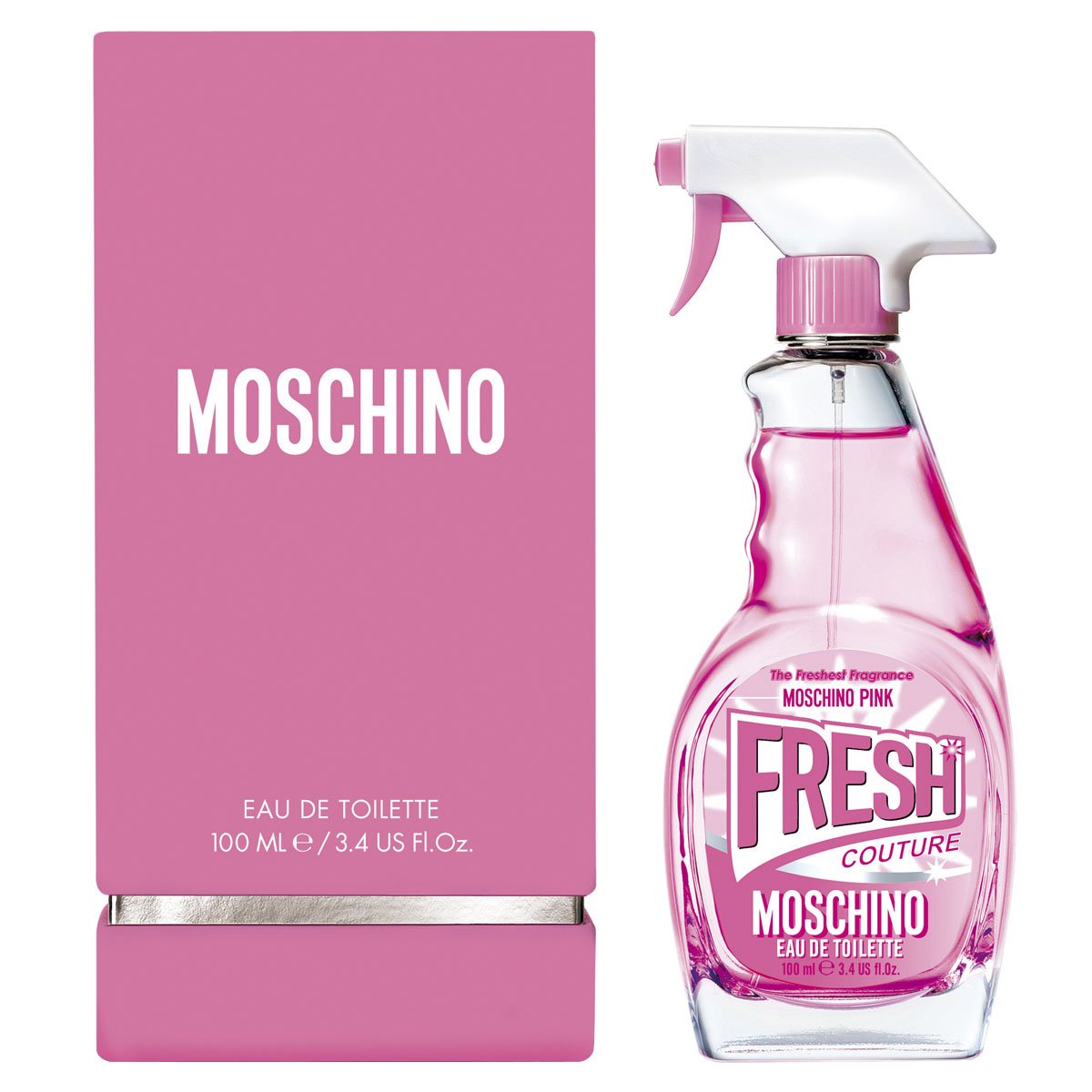 Fragancia para Mujer Moschino Fresh Couture Pink Edt 100 Ml