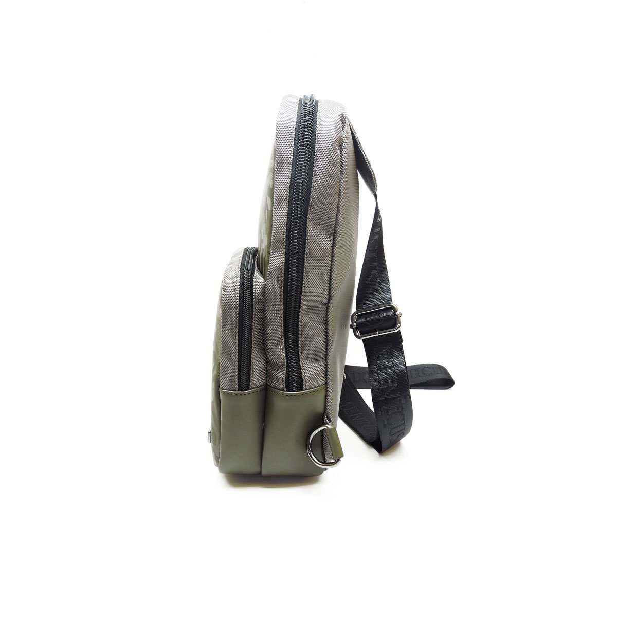 Mini Back Pack Doble Posici&oacute;n Textil Tono Militar Domenicus