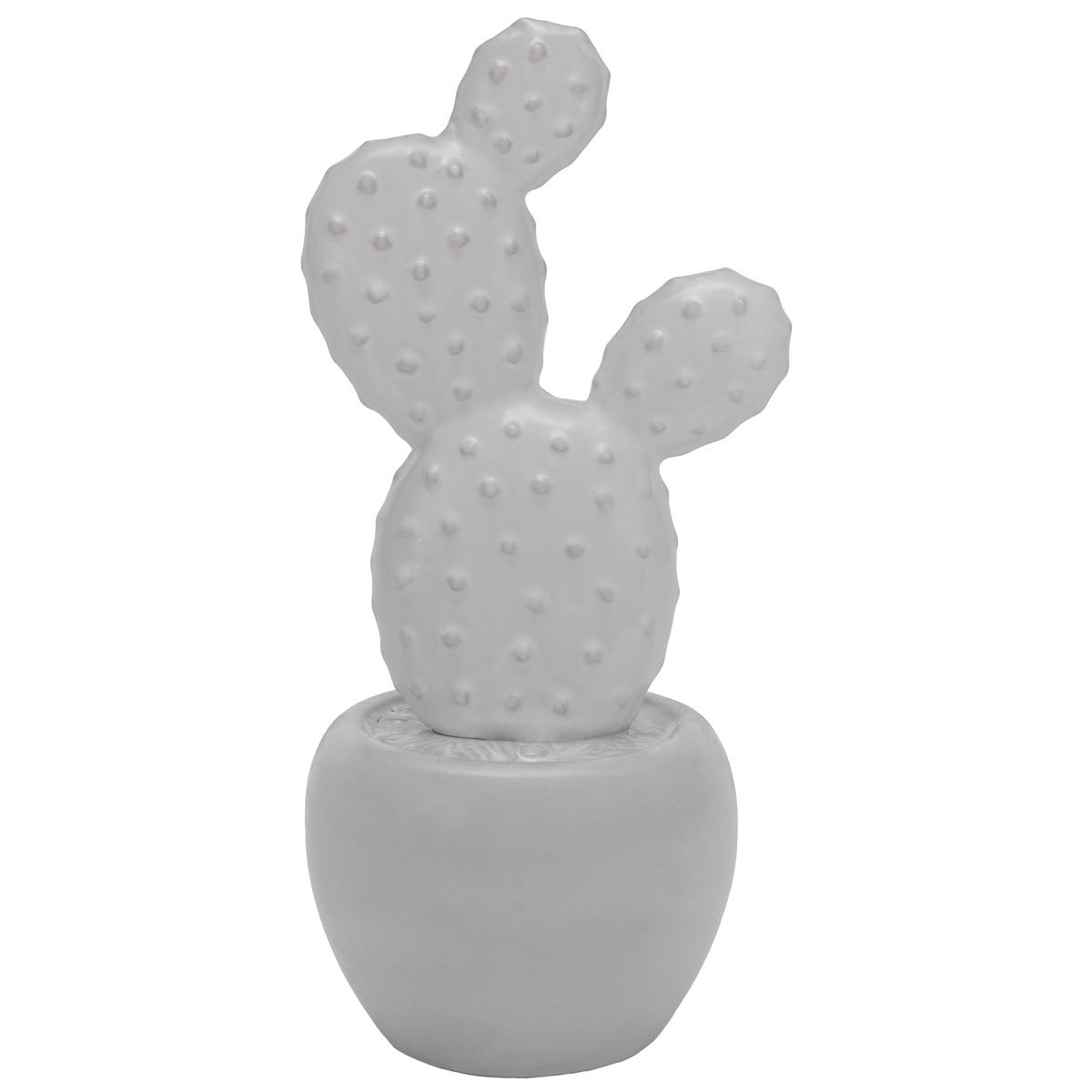 Home Nature Figura en Forma Nopales de Cer&aacute;mica