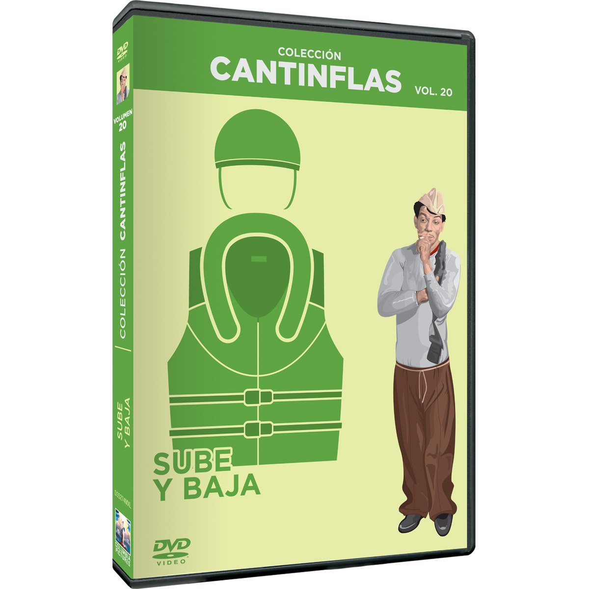 Dvd Coleccion Cantinflas Sube y Baja