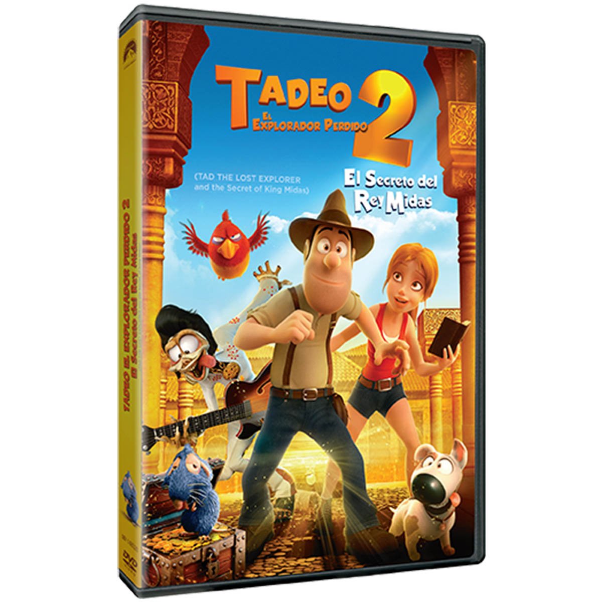 Dvd Tadeo el Explorador Perdido 2 el Secreto Del Rey Midas