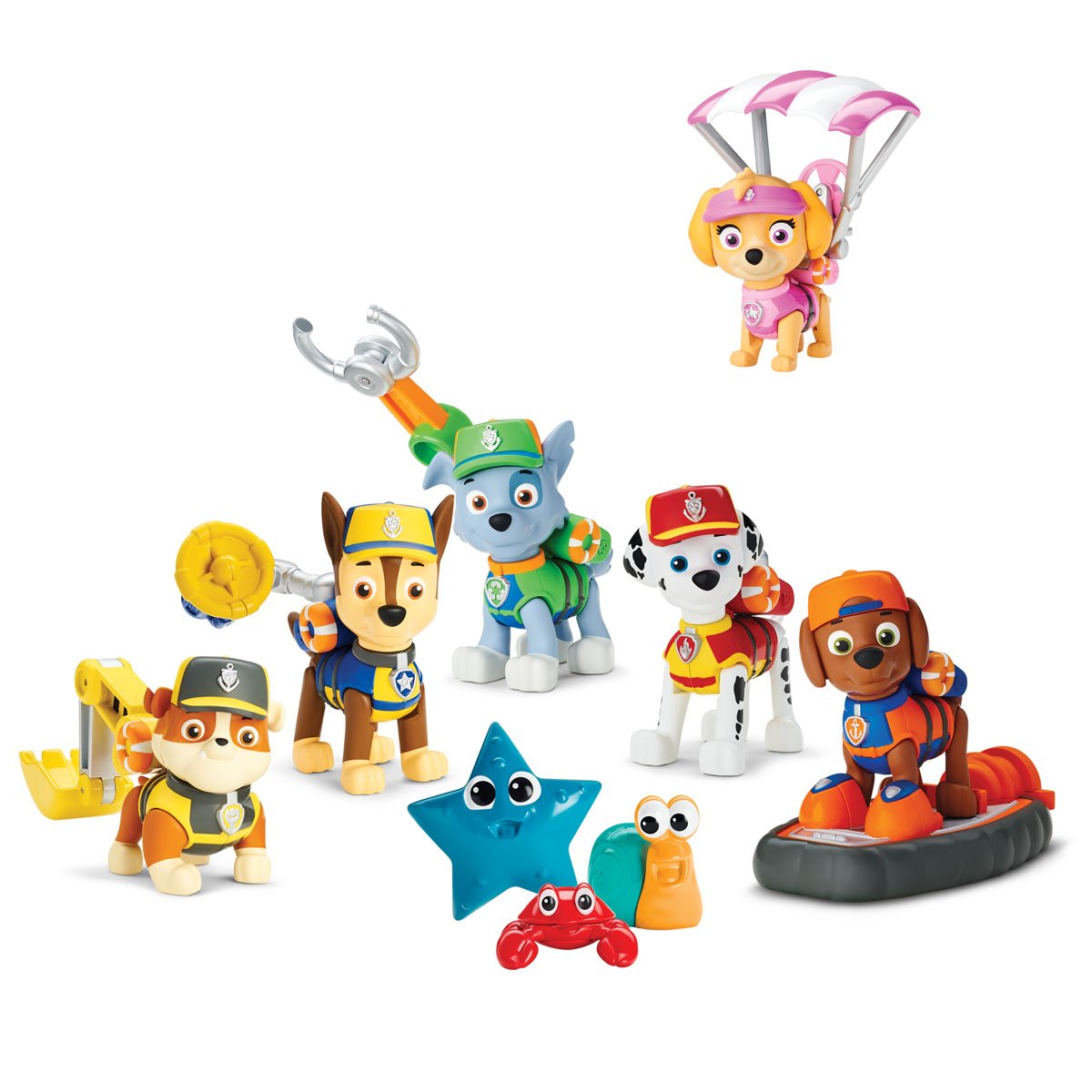 paw patrol set de cachorros