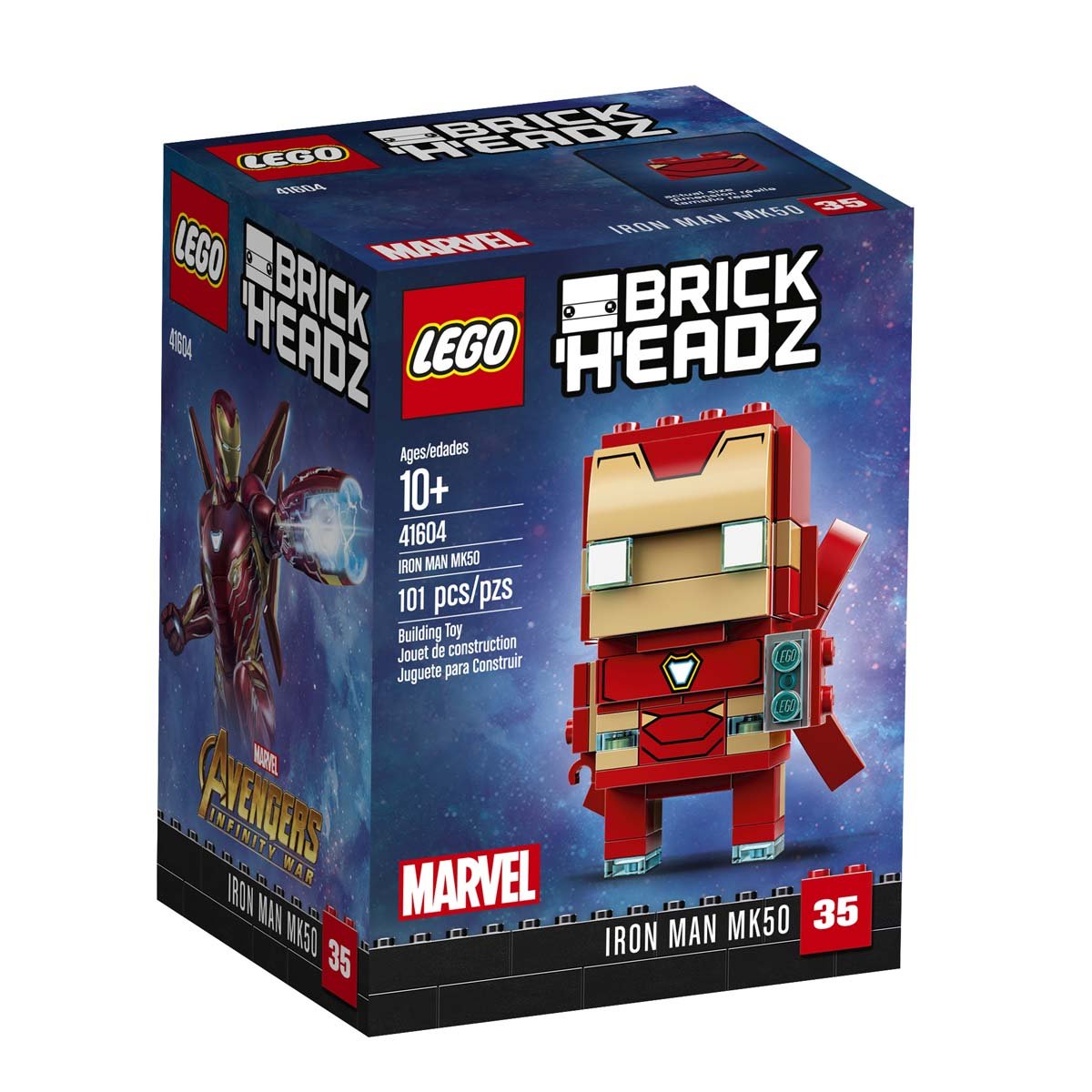 Brickheadz Ironman Marvel Lego