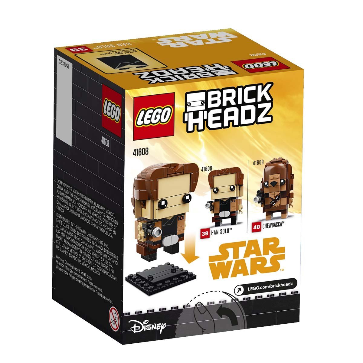 Brickheadz Han Solo Star Wars Lego