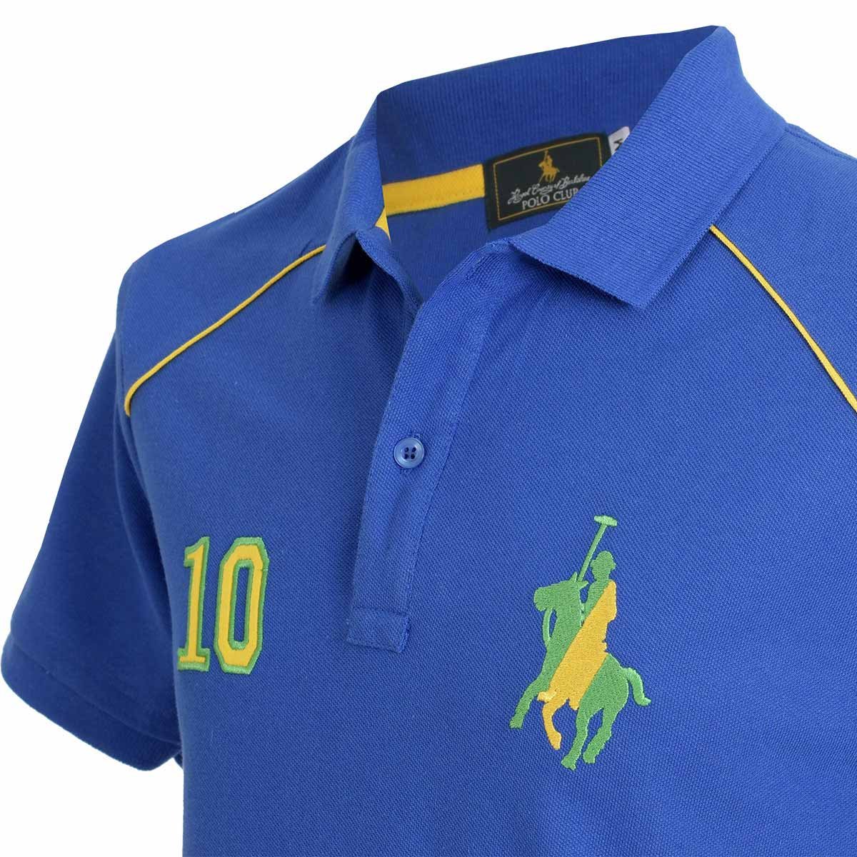 Playera Brasil Mundial Polo Club
