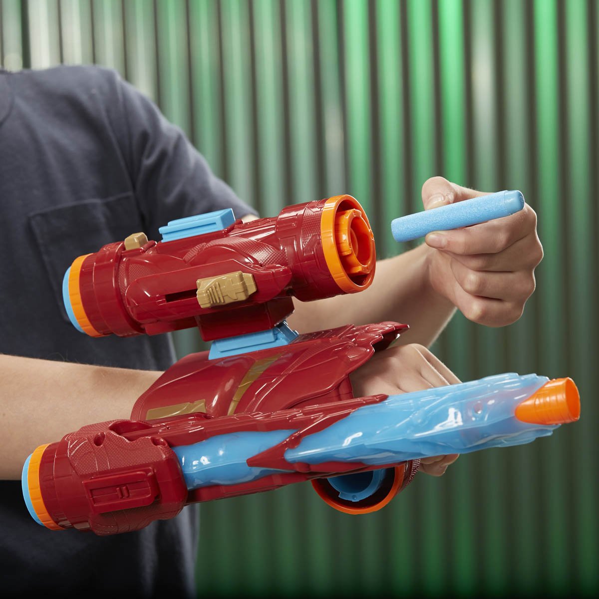 Marvel Lanzador Ensamblable Iron Man Hasbro