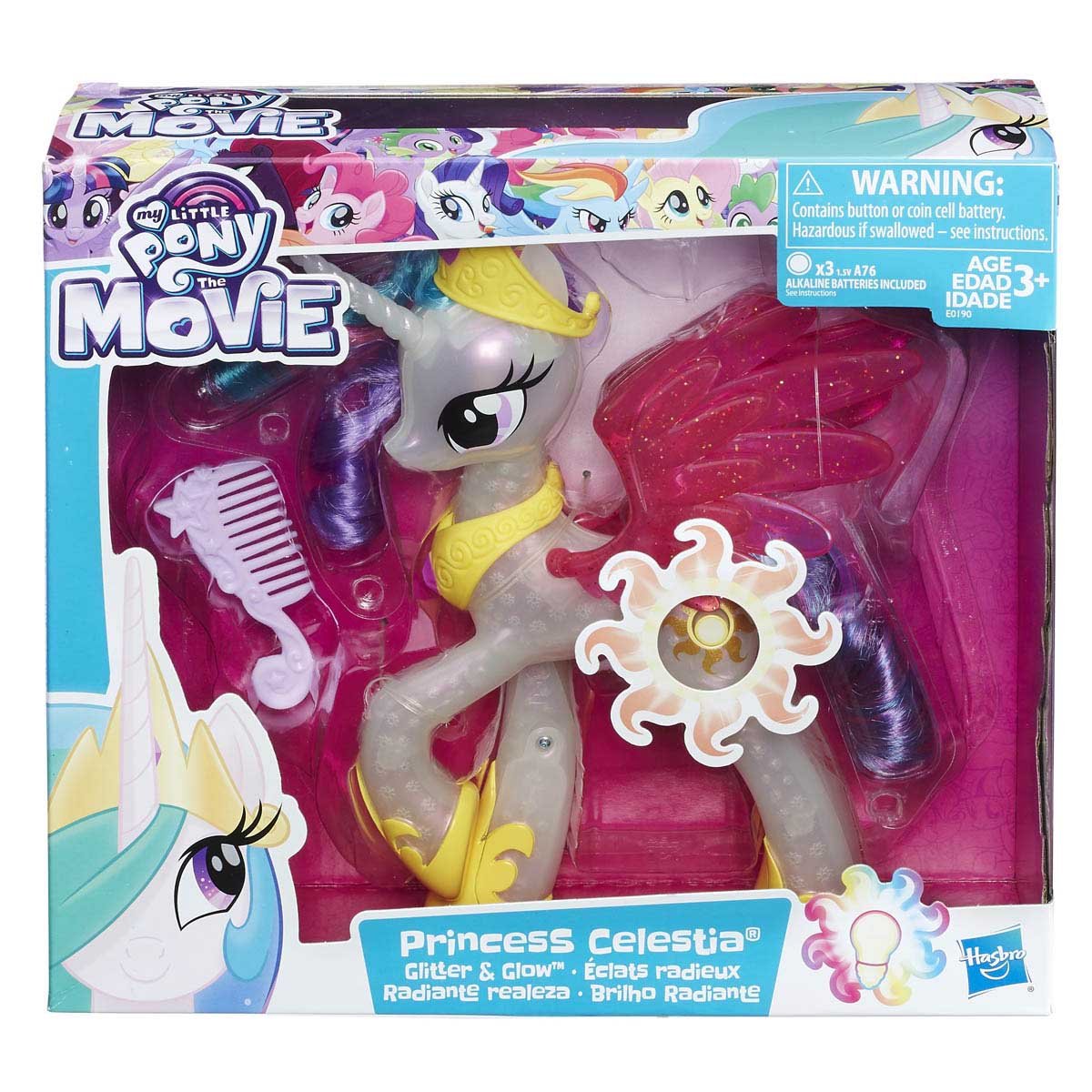 My Little Pony Princesa Celestia Brillo Radiante Hasbro