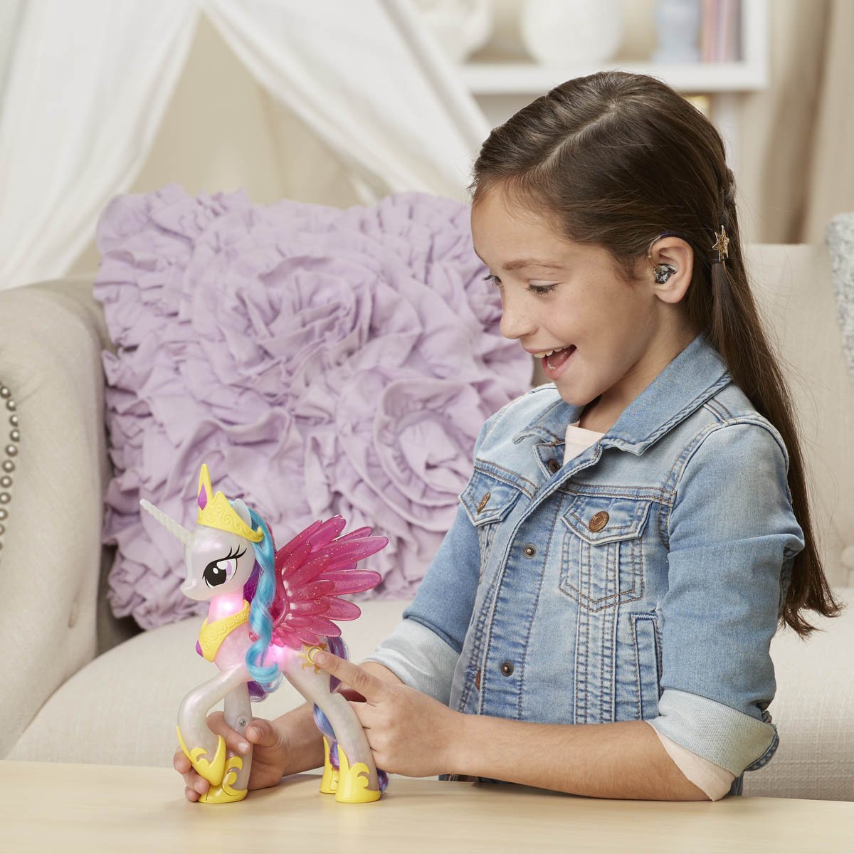 My Little Pony Princesa Celestia Brillo Radiante Hasbro