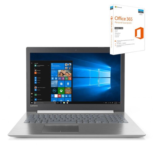 Paquete Laptop Lenovo Ideapad 320-15Ikb+ Office 365 Personal