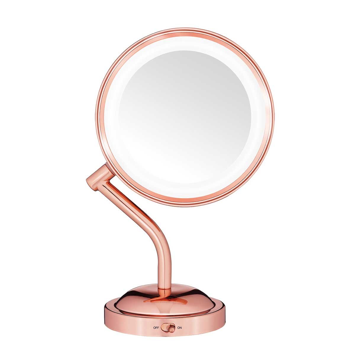Espejo Rose Gold Iluminación Led Conair