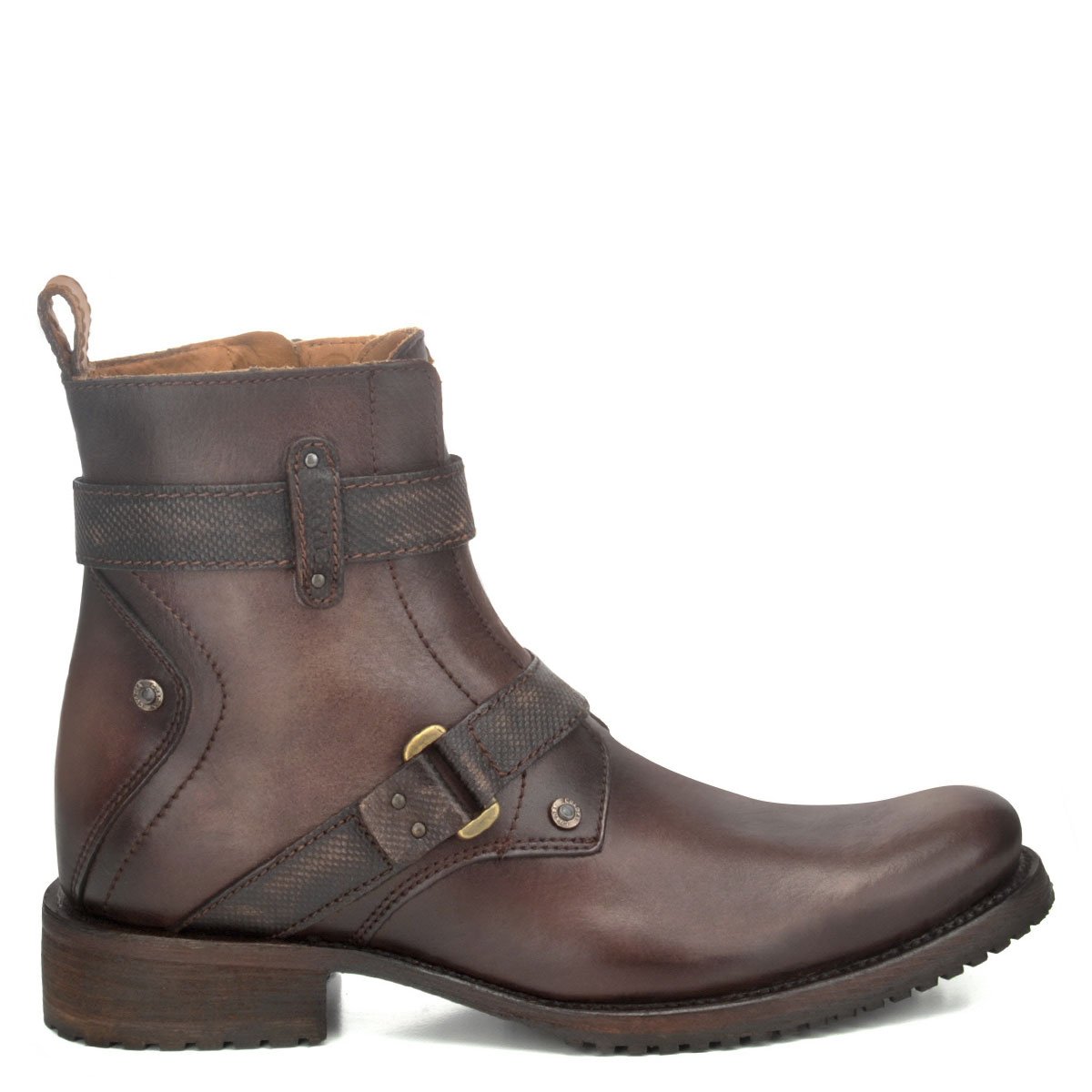 Bota Piel Cuadra para Hombre