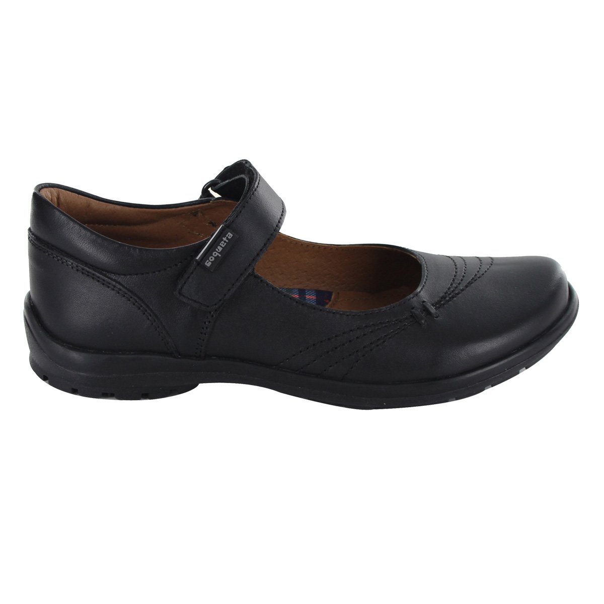 Balerina Escolar Velcro Coqueta