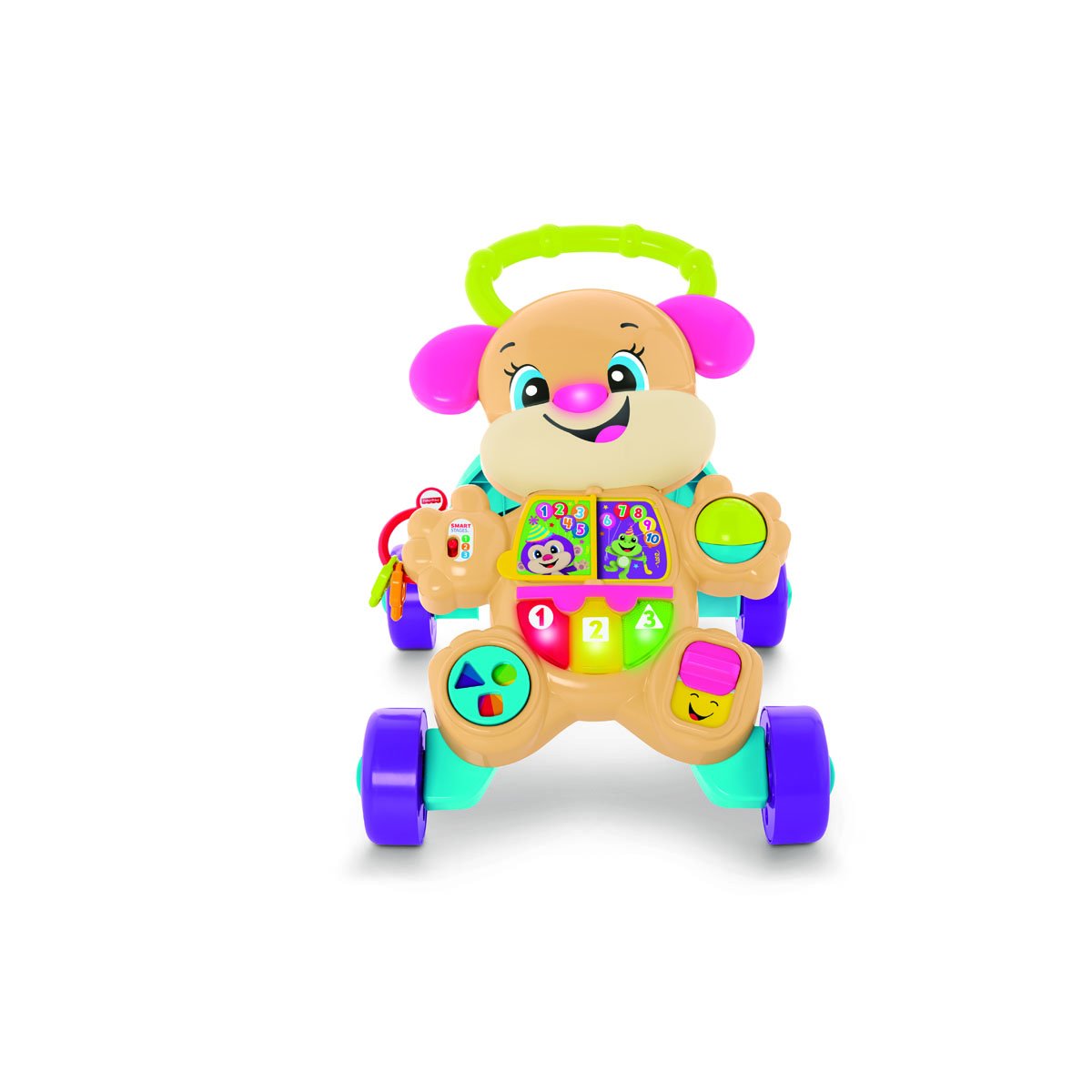 cebra andadera de aprendizaje fisher price mattel