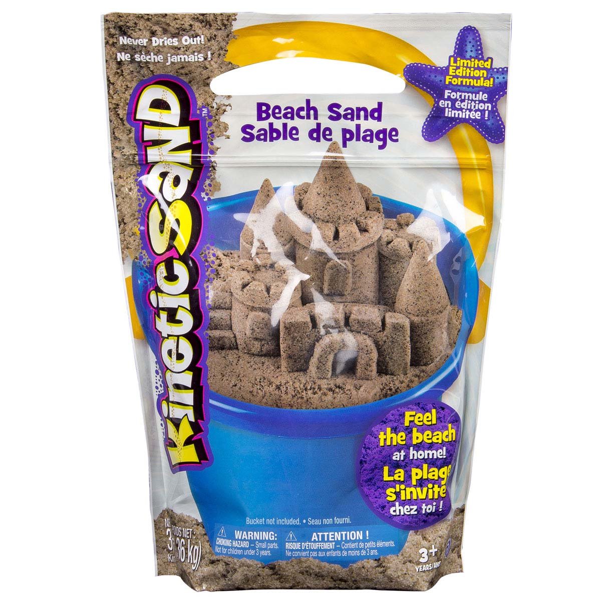 Kinetic Sand Bolsa de Arena de Playa Spin Master