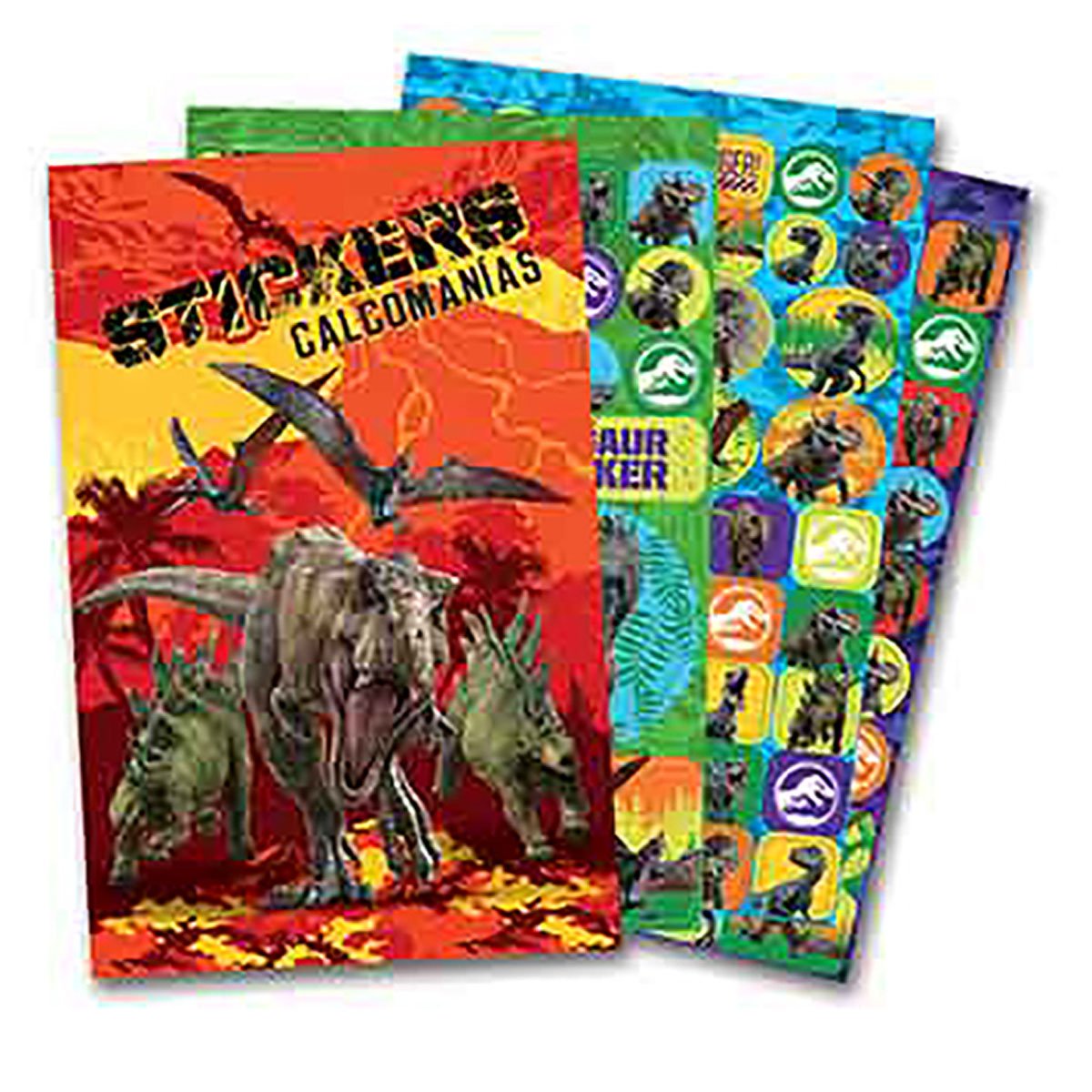 Block de Stickers Jurassic World 2