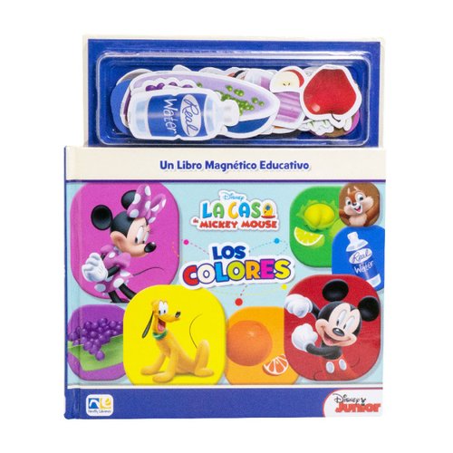 Mini Libro Magn&eacute;tico Colores Disney Novelty