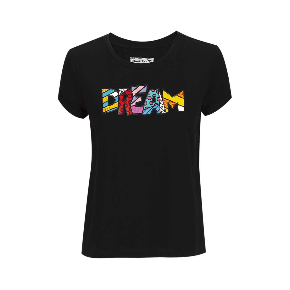 Playera con Estampado Romero Britto