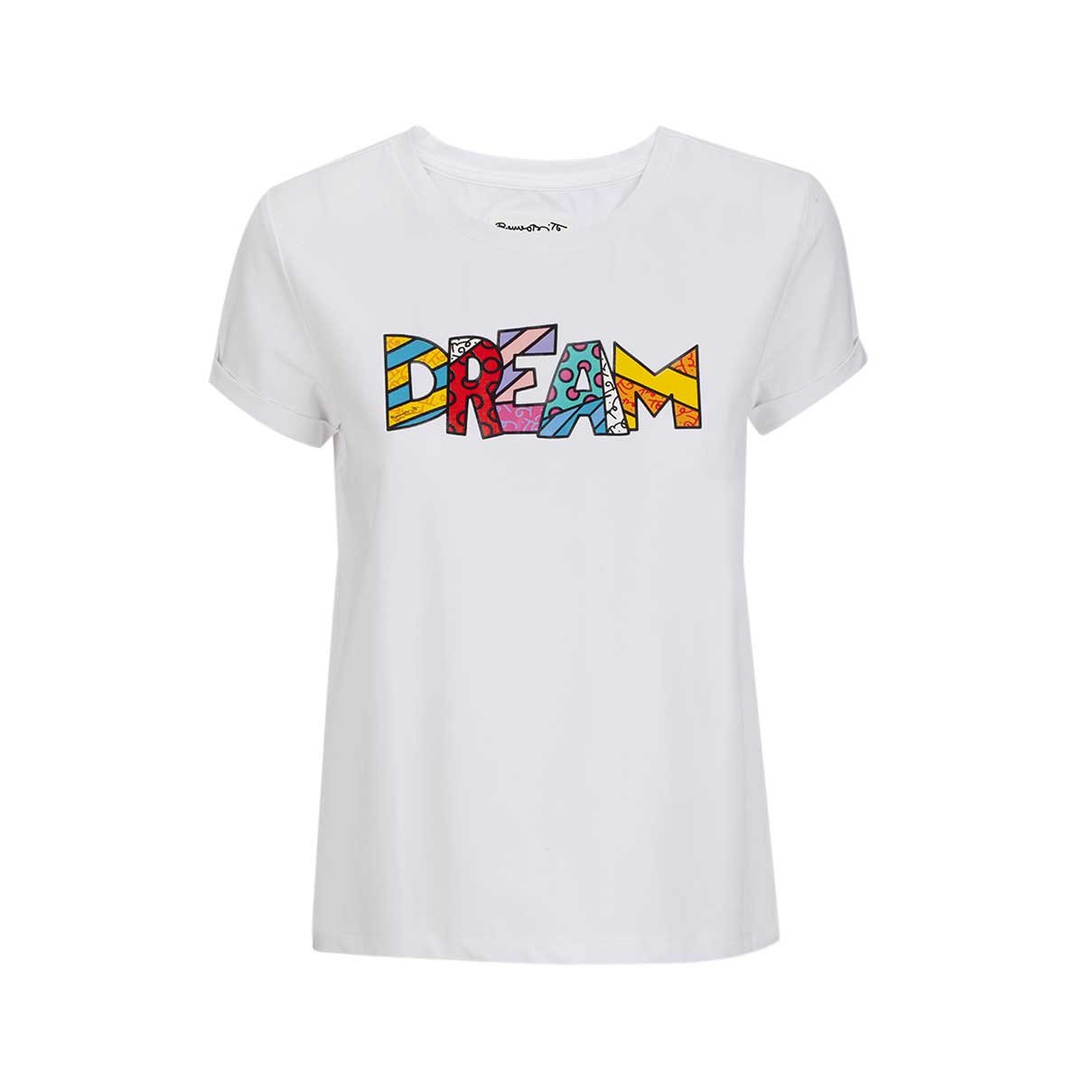 Playera con Estampado Romero Britto