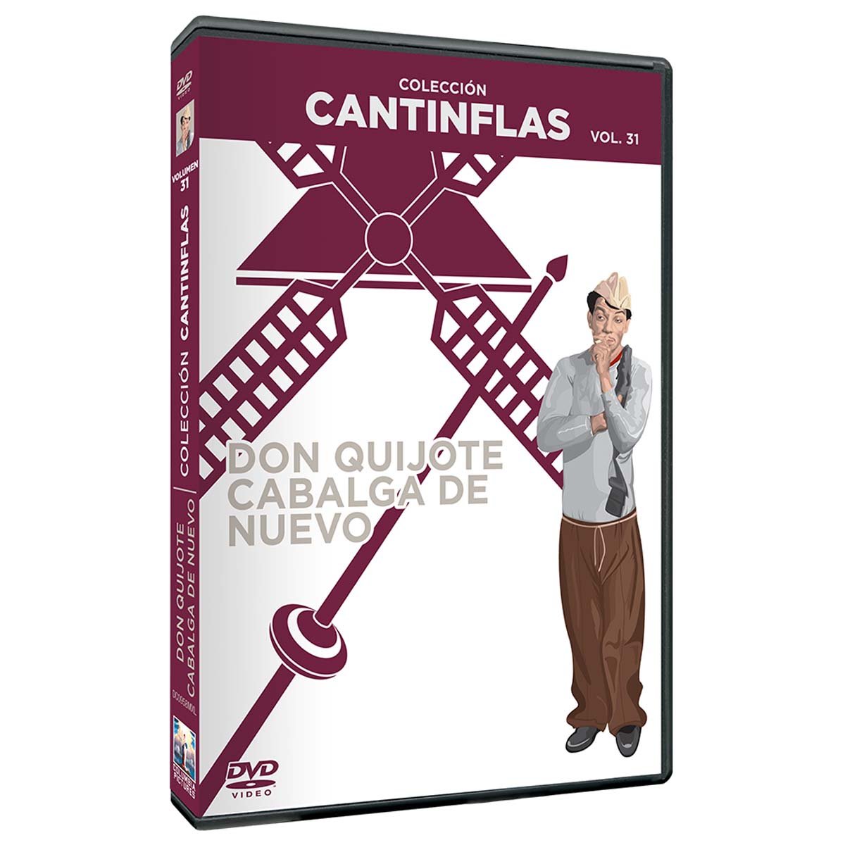 Dvd Colección Cantinflas Don Quijote Cabalga de Nuevo