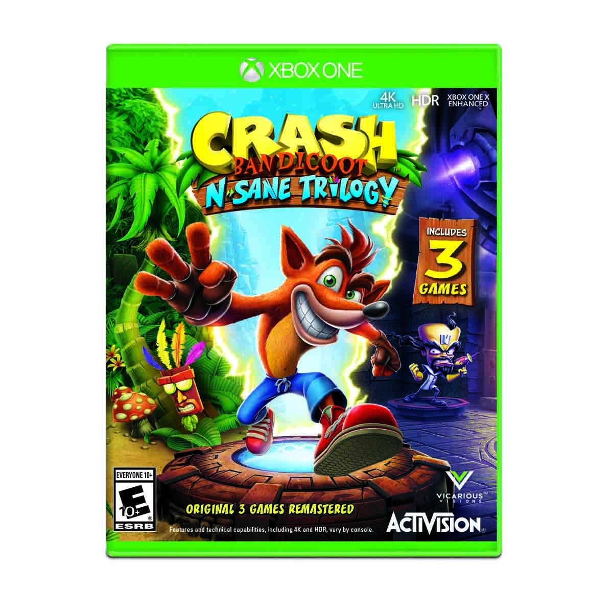 Xbox One Crash Bandicoot N Sane Trilogy