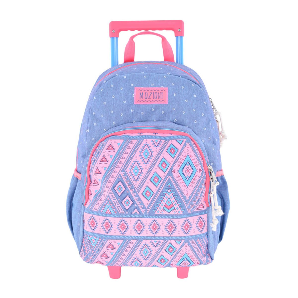 Mochila Tipo Backpack Rod Escolar Mozioni Celeste Mwe168240