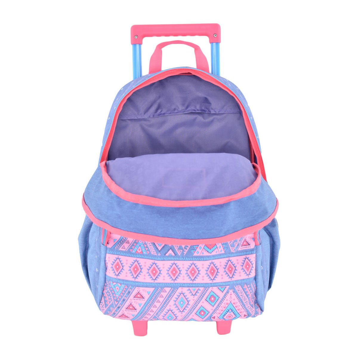 Mochila Tipo Backpack Rod Escolar Mozioni Celeste Mwe168240