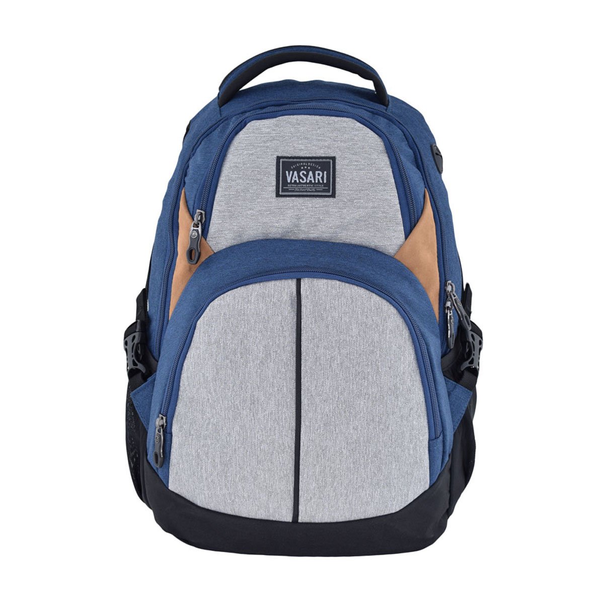 Mochila Tipo Backpack Escolar Vasari Azul Vme168158