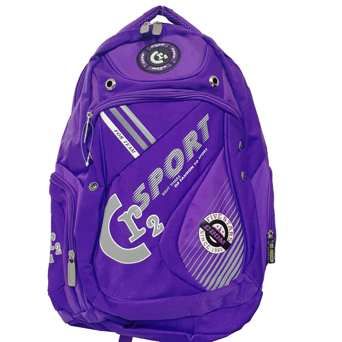 Mochila Tipo Backpack Escolar Crom 17 Cr4116 Classic