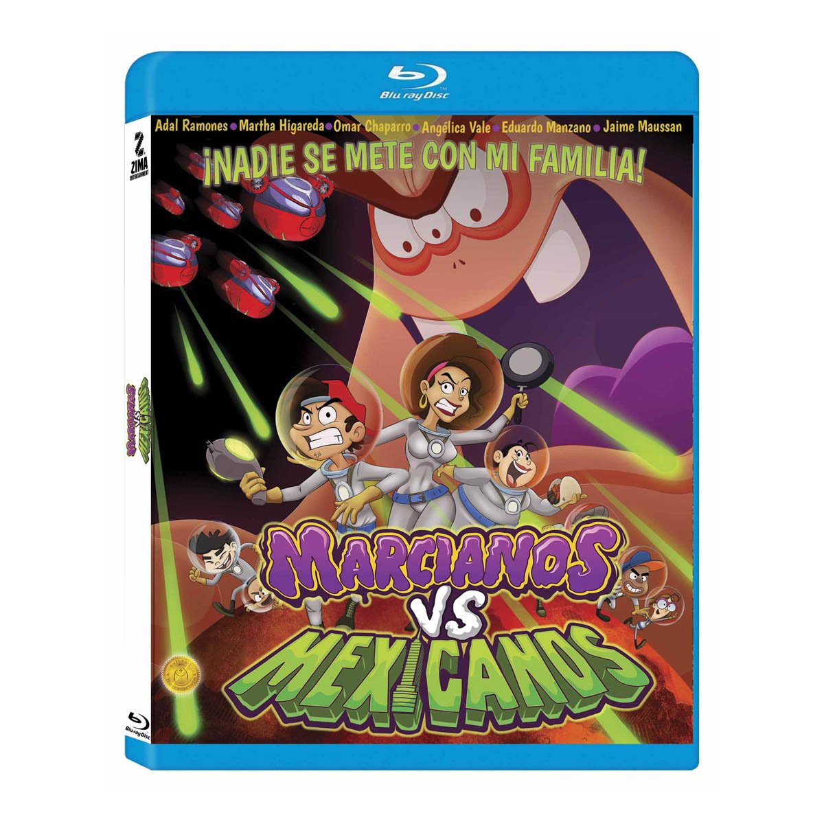 Blu Ray Marcianos Contra Mexicanos