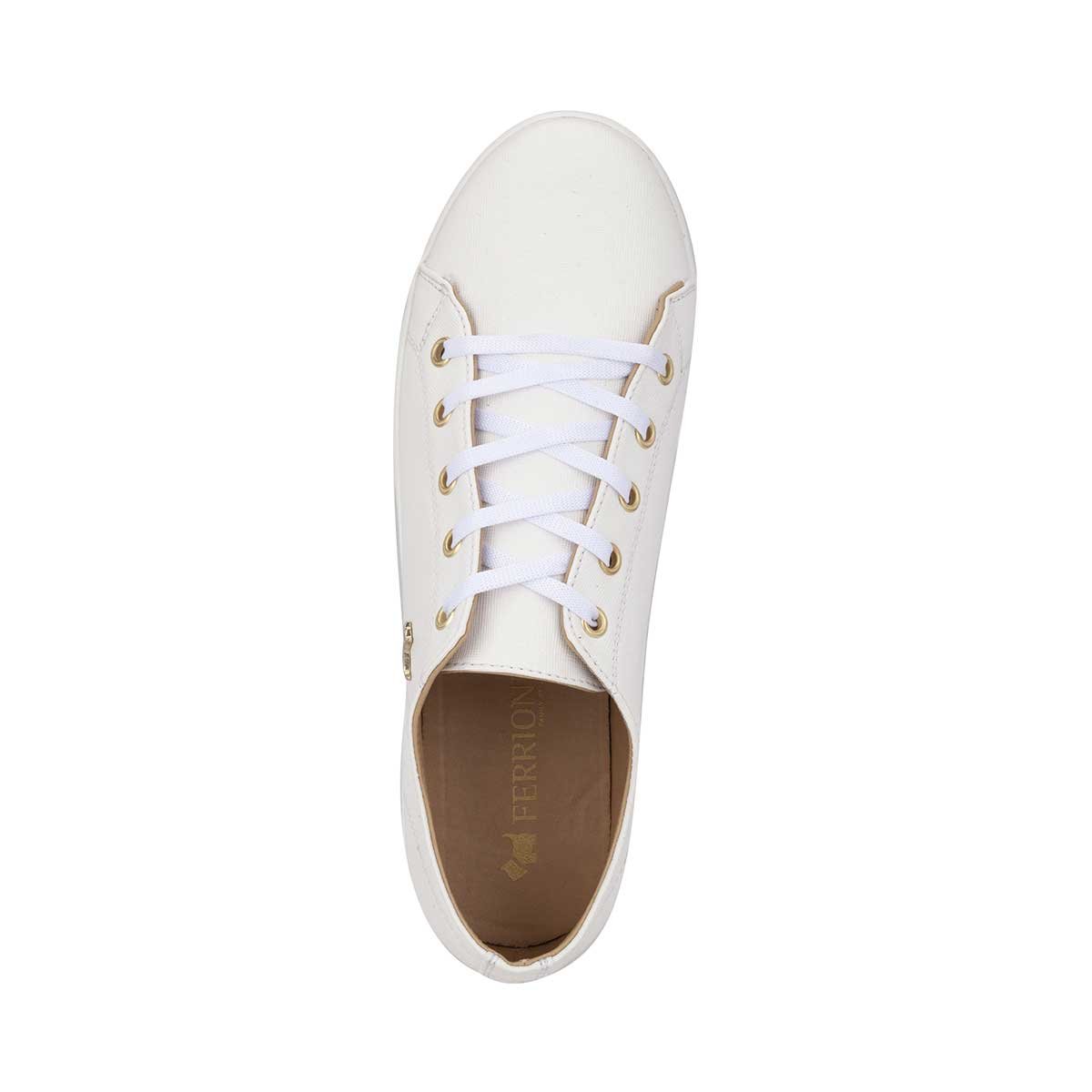 Tenis Blanco con Agujeta Ferrioni
