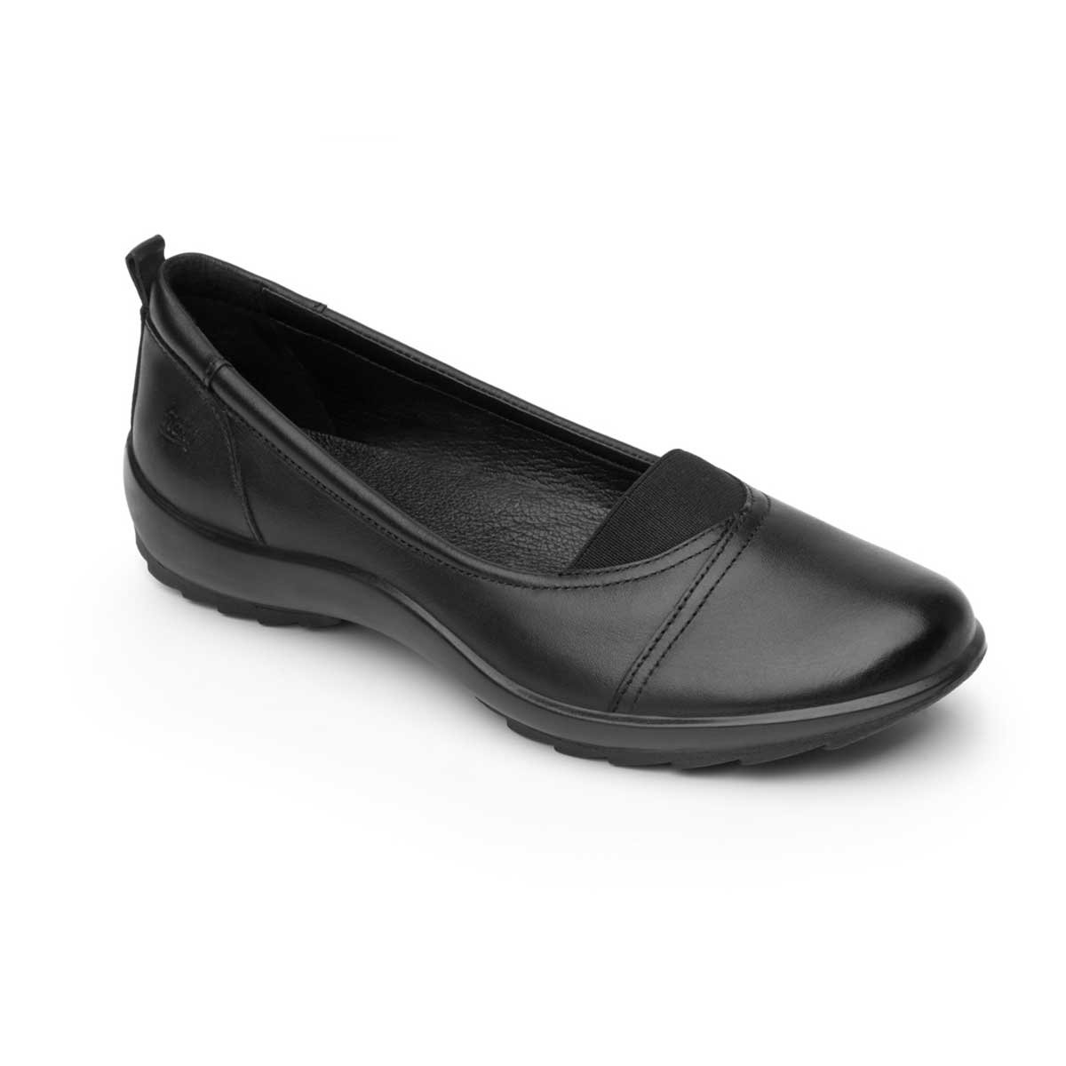 Mocasín Negro Génesis Flexi