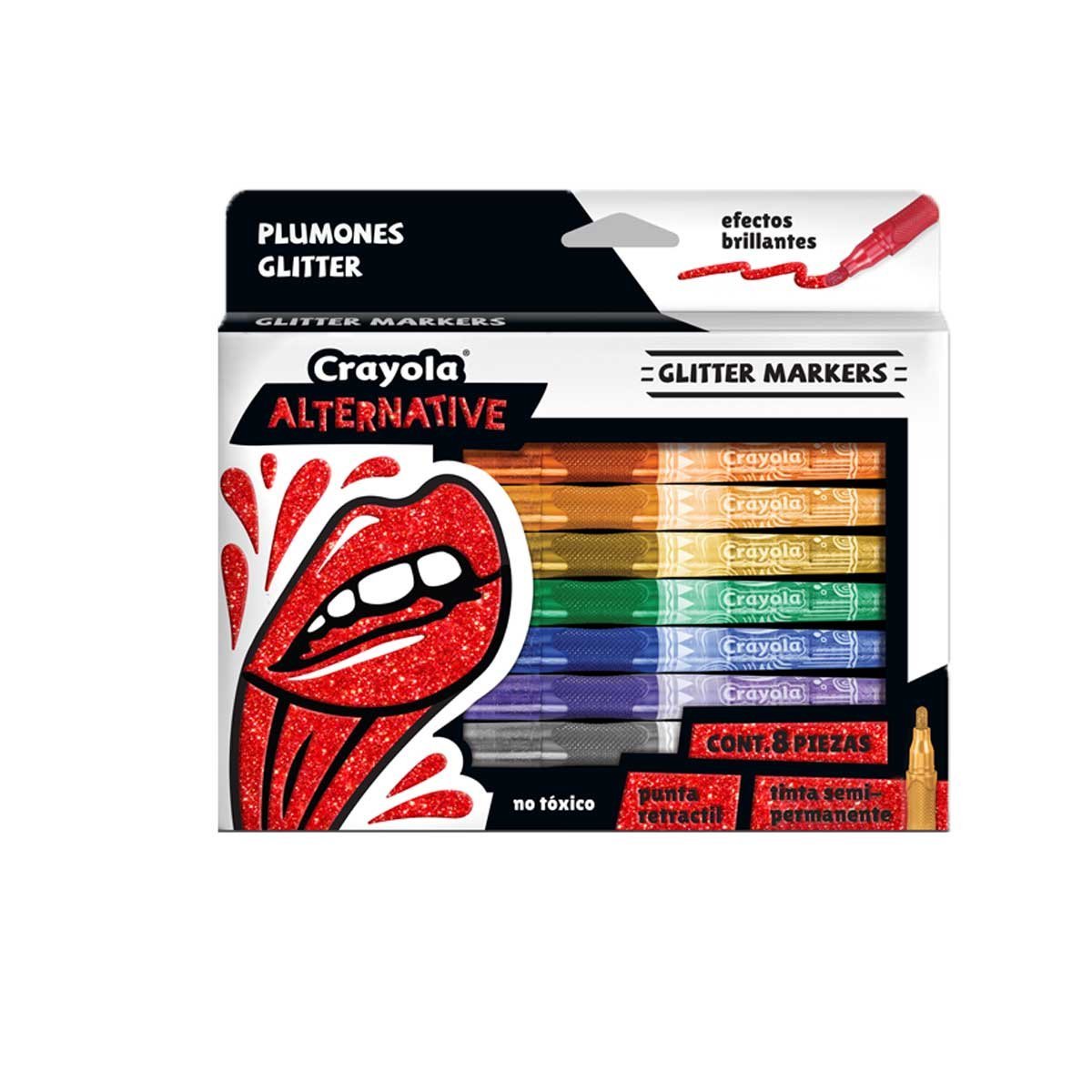 Marcadores Efecto Chispeante Crayola