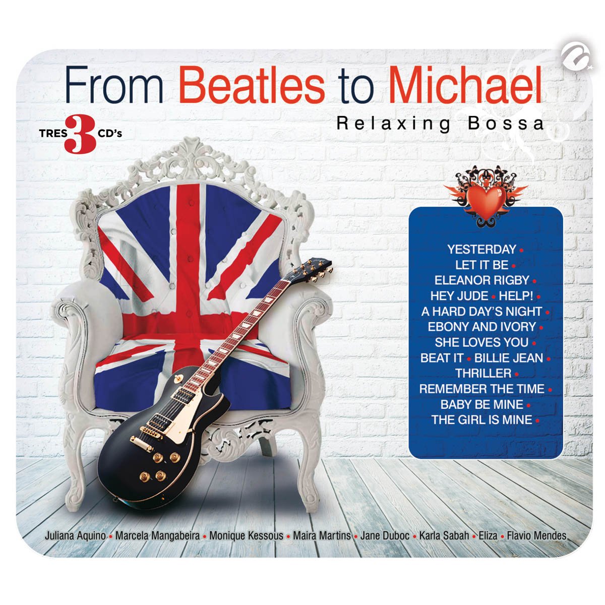 3 Cds From The Beatles To Michael Relaxing Bossa