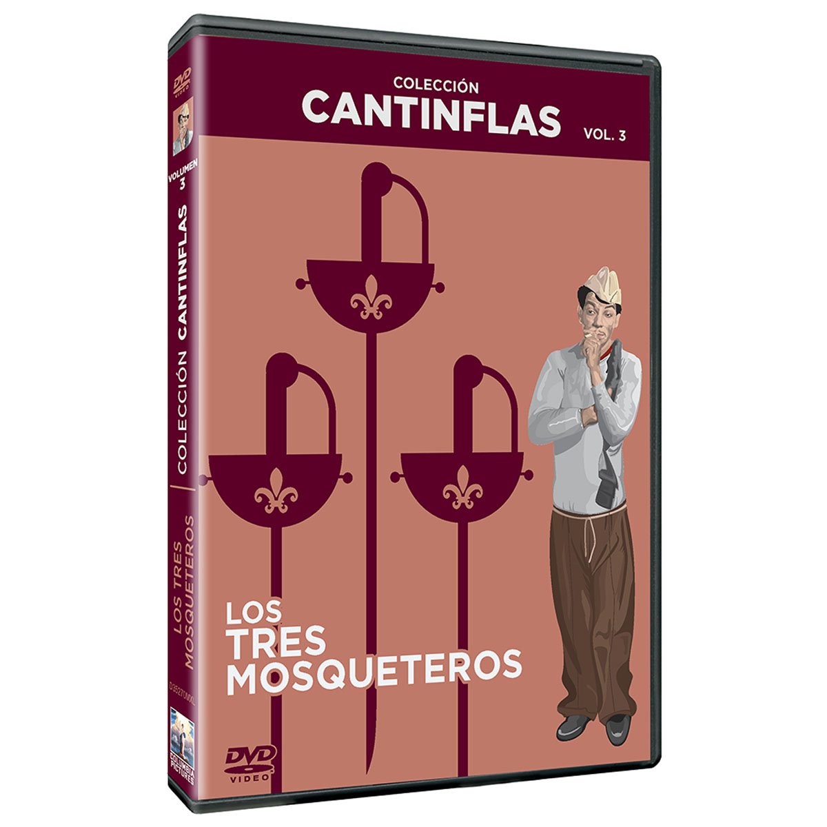 Dvd Coleccion Cantinflas los 3 Mosqueteros