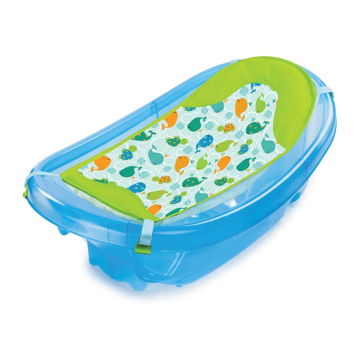 Bañera con Hamaca Sparkle And Splash Blue Summer Infanti