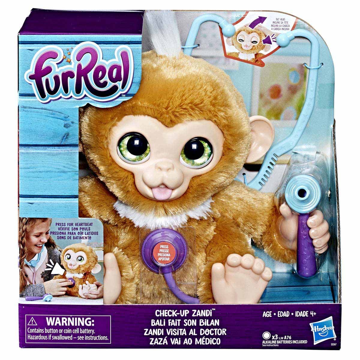 Furreal Zandi Visita al Doctor Hasbro