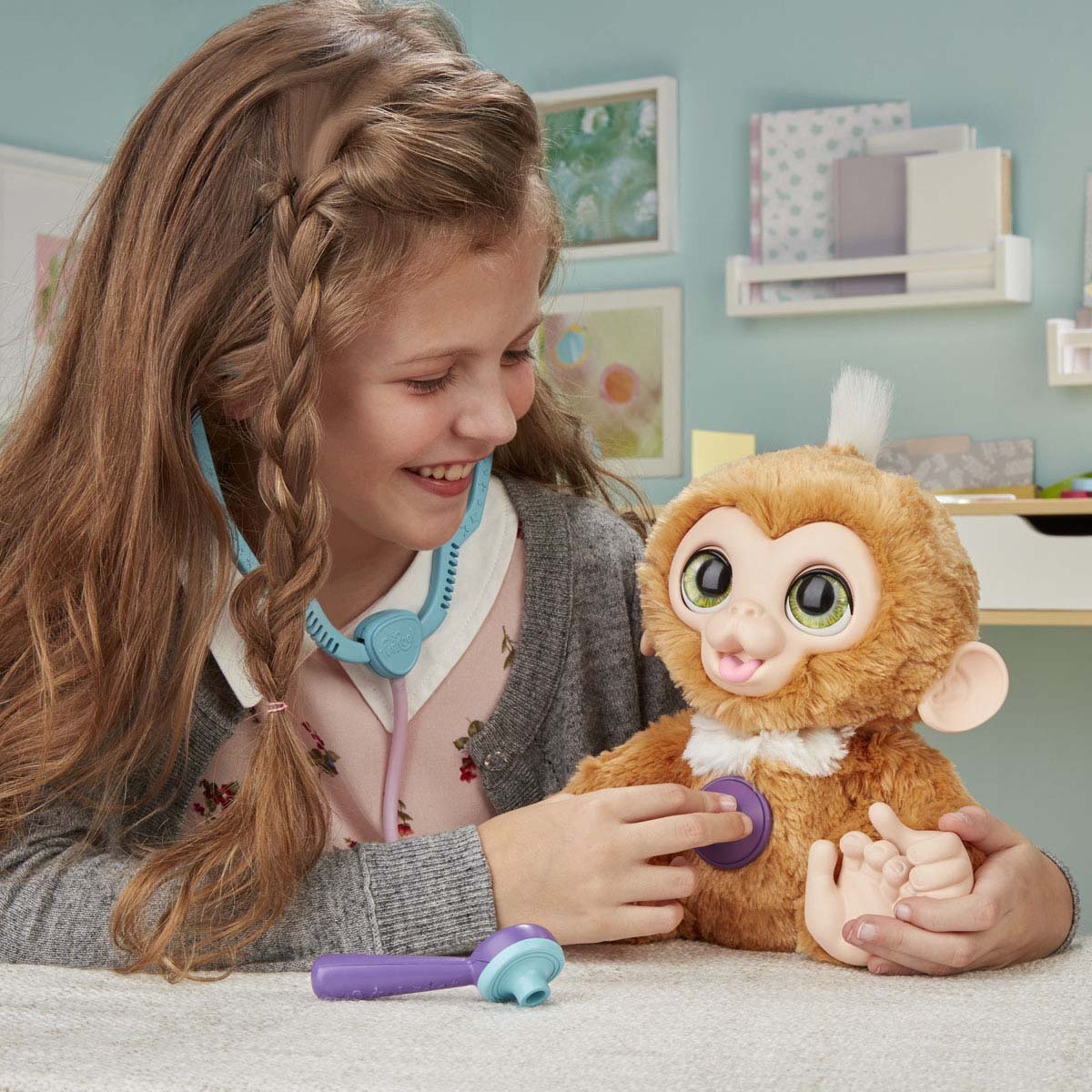 Furreal Zandi Visita al Doctor Hasbro