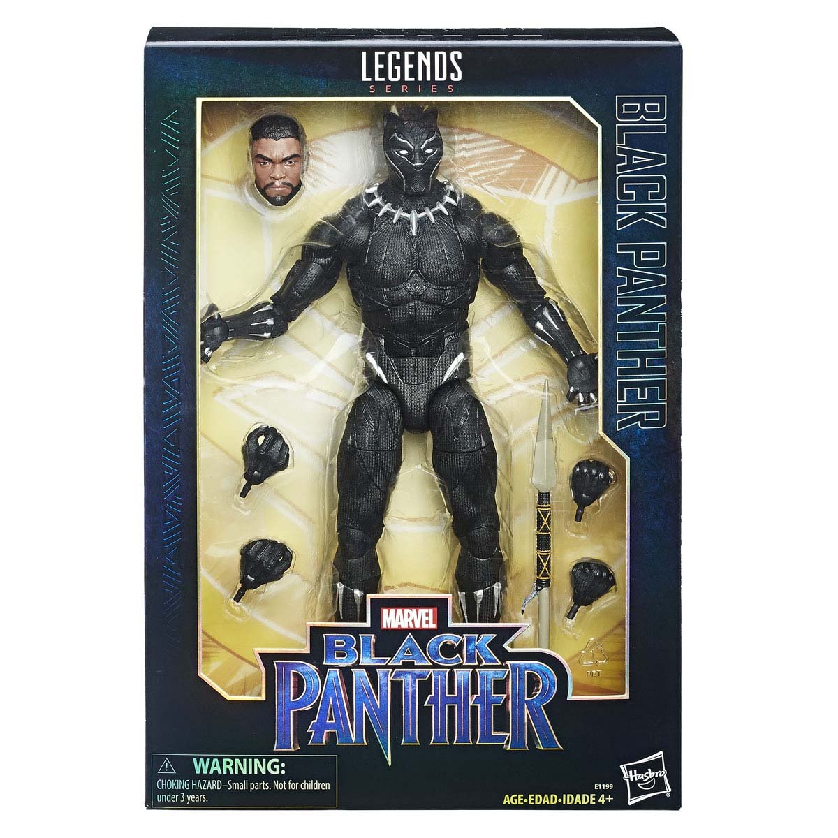 black panther figura de accion