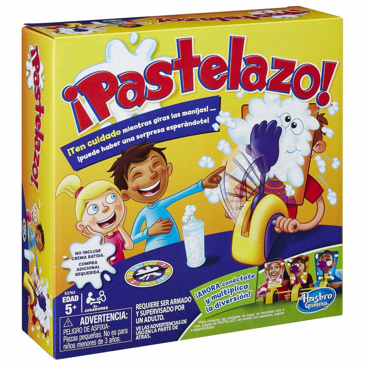 Juego de pastelazo 2025 en la cara