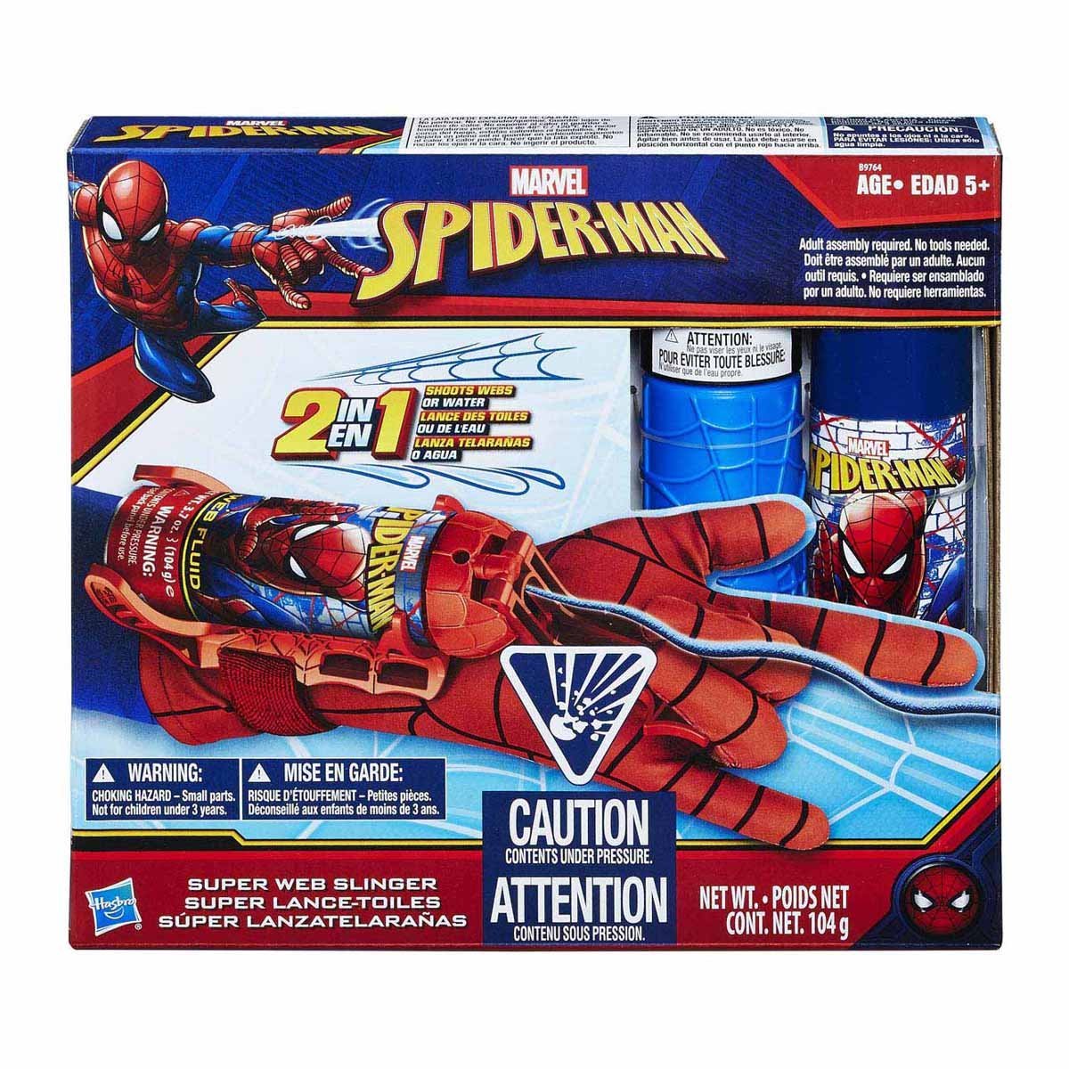 Marvel Súper Lanzatelarañas Spider-Man Hasbro