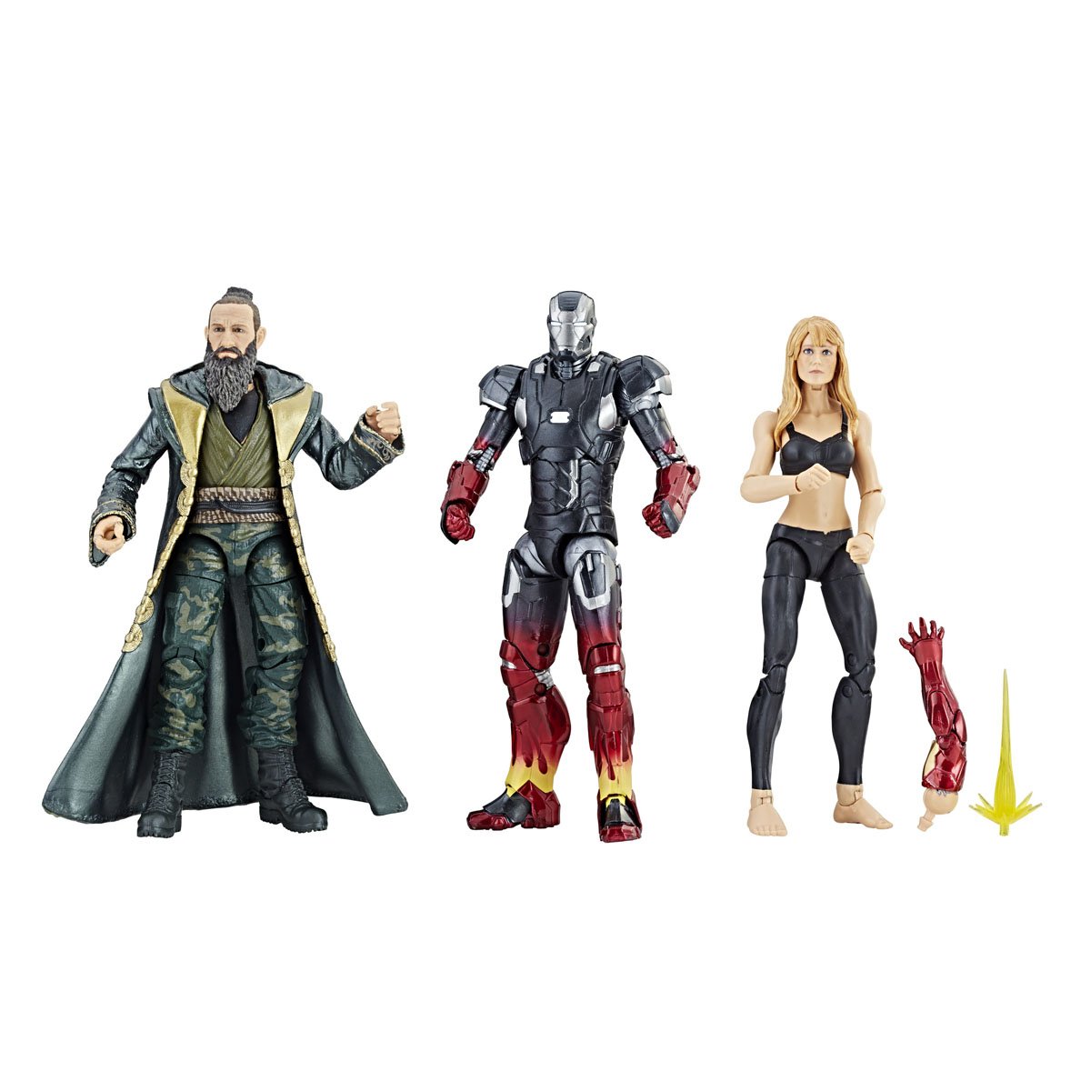 Marvel Pepper Pots, Iron Man Mark Xxii & The Mandarin Marvel 10Th Anniversary Hasbro