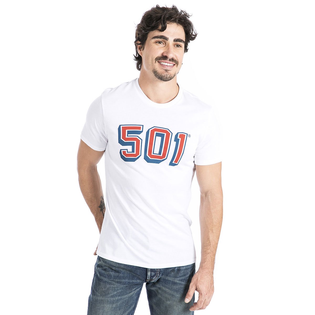 Playera 501 Graphic Tee Levi S